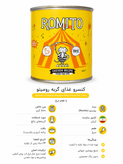 کنسرو گربه رومیتو با طعم مرغ – 800 گرم