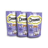 تشویقی گربه دریمیز با طعم اردک Dreamies Cat Snack with Duck وزن 60 گرم