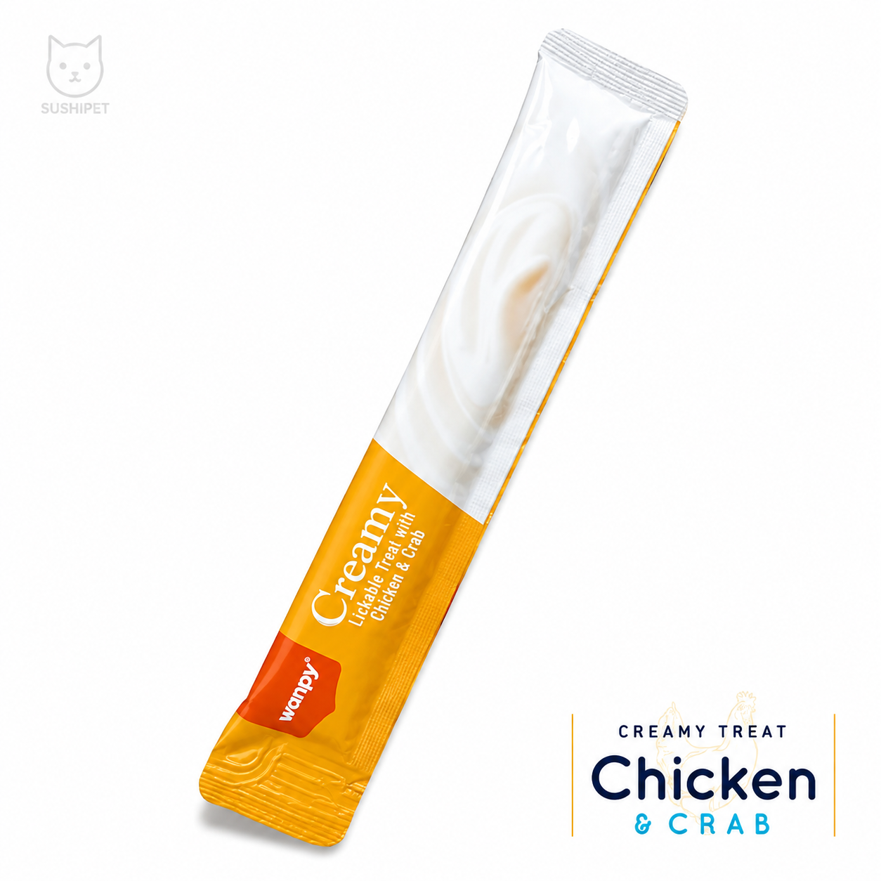 Wanpy Creamy Treat Chicken & Crab